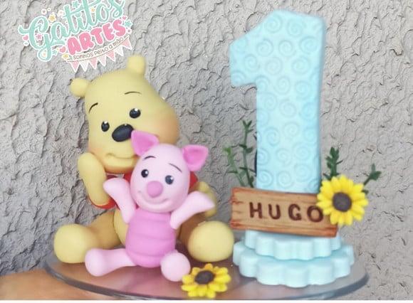 Topo de Bolo Ursinho Pooh