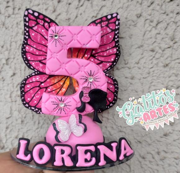 Vela Barbie Butterfly