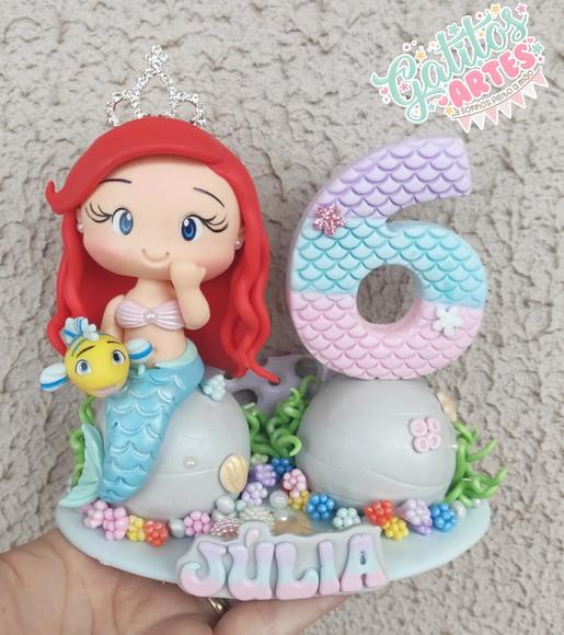 Topo de Bolo Ariel