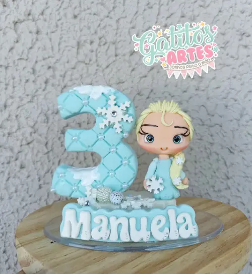 Vela Frozen (1 Personagem)