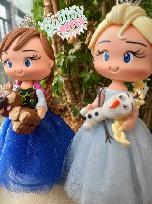 Topo de bolo Frozen