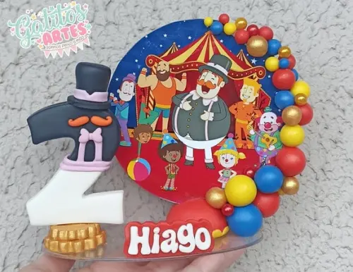 Vela Cenário Mundo Bita Circo