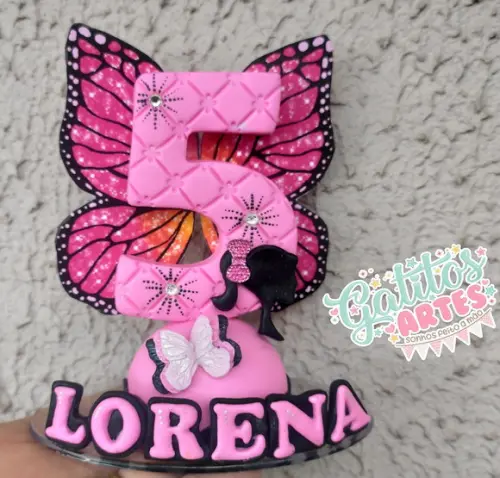 Vela Barbie Butterfly