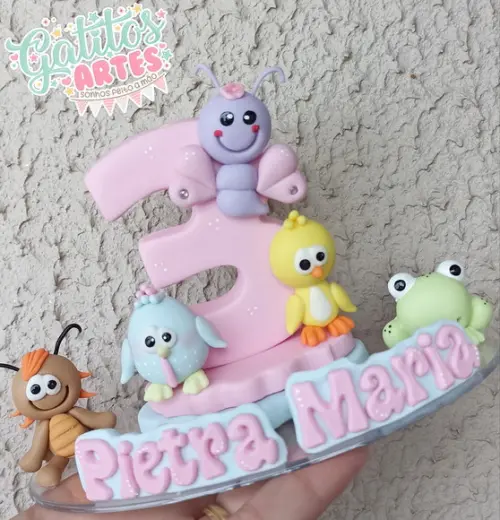 Vela Galinha Pintadinha