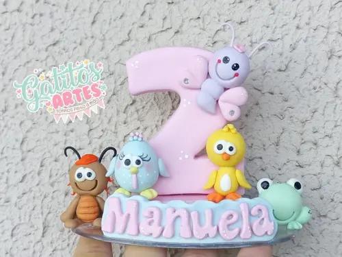 Vela Galinha Pintadinha