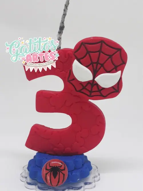 Vela Homem Aranha