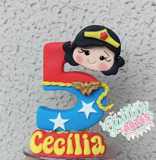 Vela Mulher Maravilha