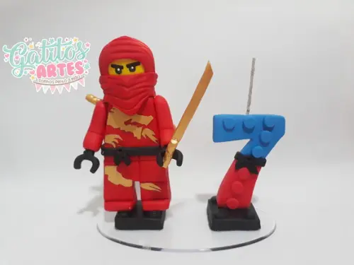 Topo de bolo Ninjago (Lego)