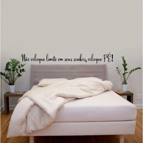 Adesivo de Frase Personalizada LETTERING com 90cm