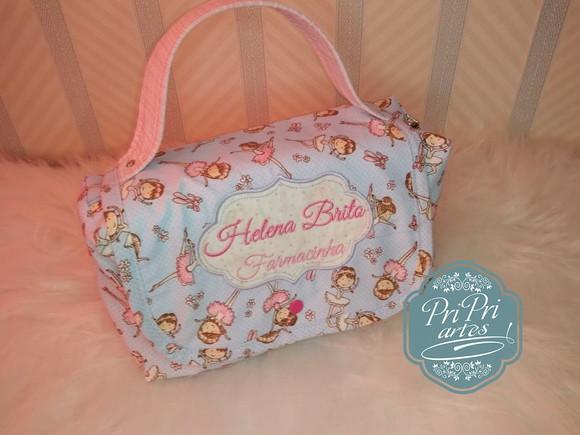 Farmacinha necessaire do bebê personalizada