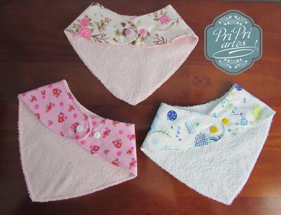 kit 3 Babador Bandana
