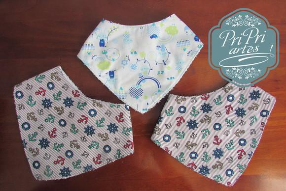 kit 3 Babador Bandana