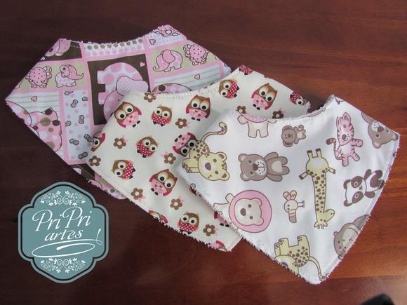kit 3 Babador Bandana