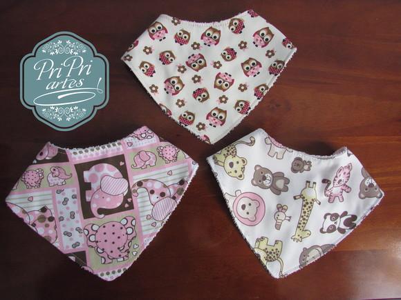 kit 3 Babador Bandana