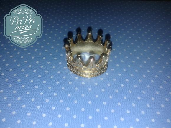 Mini coroa de metal 3D