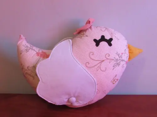 Almofada passarinho pequena