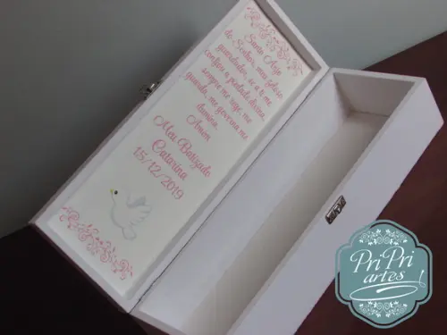 Caixa para Vela Batizado Personalizada