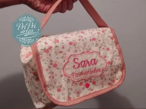 Farmacinha necessaire do bebê personalizada
