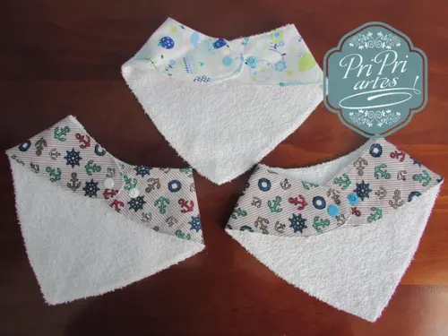 kit 3 Babador Bandana