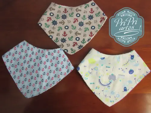 kit 3 Babador Bandana