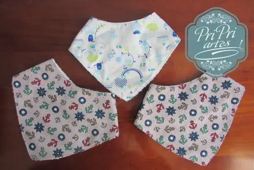 kit 3 Babador Bandana