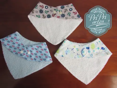 kit 3 Babador Bandana