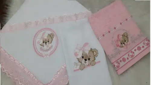 Kit Fraldinhas e Toalhinha