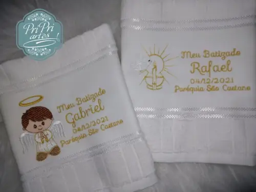 Toalhinha de Batizado