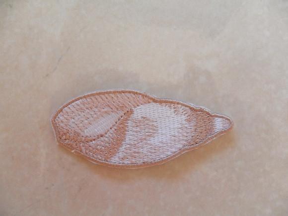 Patch Bordado Termocolante Concha do Mar Iv