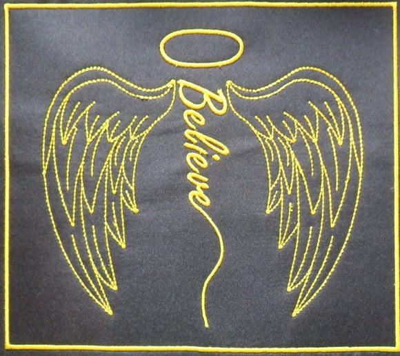 Patch Bordado Personalizado Asas
