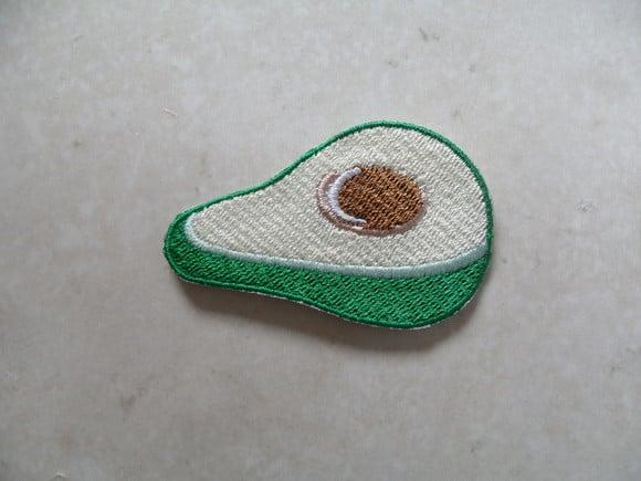 Patch Bordado Termocolante Abacate