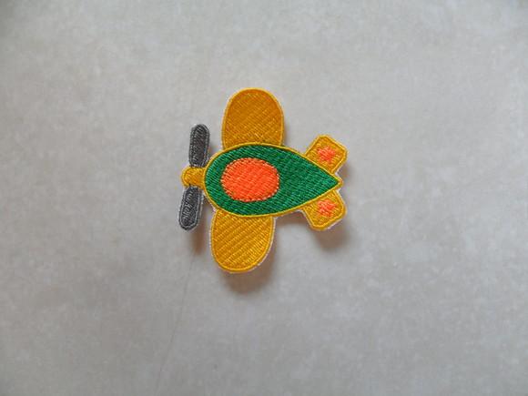 Patch Bordado Termocolante Avião Iii