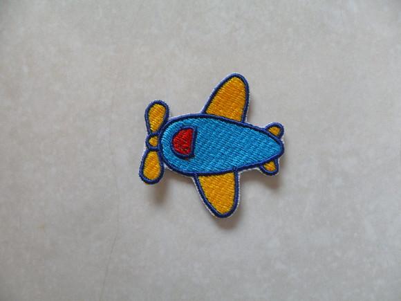 Patch Bordado Termocolante Avião Ii