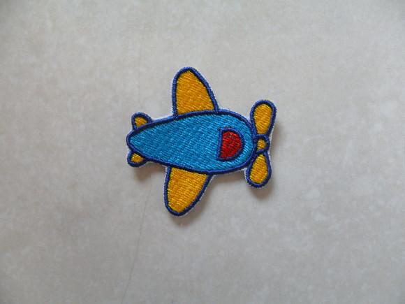 Patch Bordado Termocolante Avião Ii