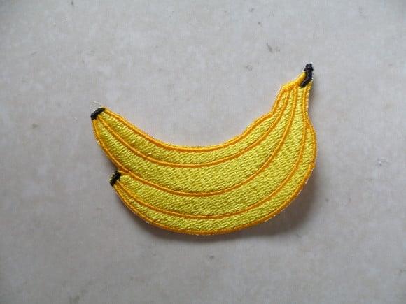 Patch Bordado Termocolante Banana