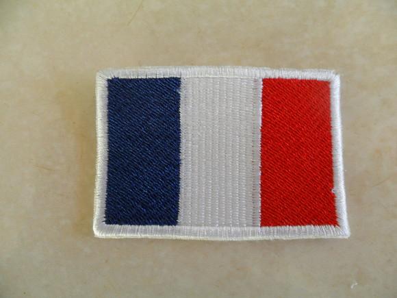 Patch Bordado Termocolante Bandeira da França