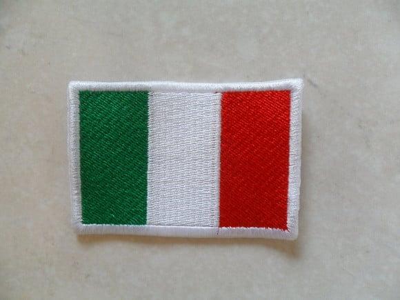 Patch Bordado Termocolante Bandeira da Itália