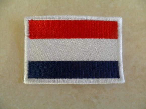 Patch Bordado Termocolante Bandeira da Holanda
