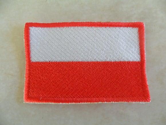 Patch Bordado Termocolante Bandeira da Polônia