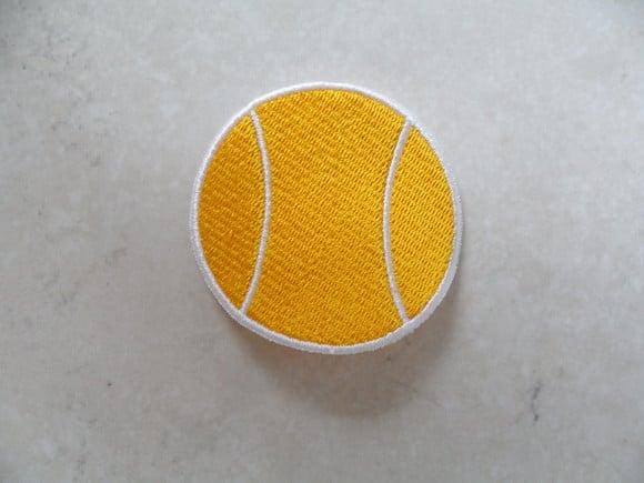 Patch Bordado Termocolante Bola de Tênis