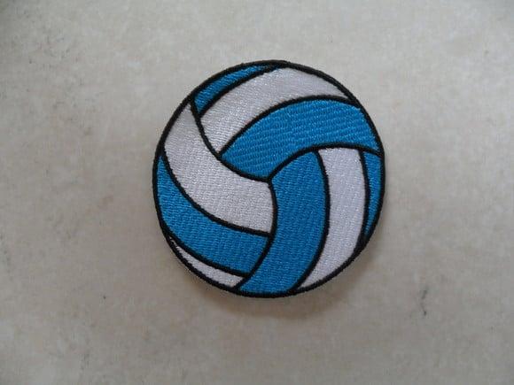Patch Bordado Termocolante Bola de Volei