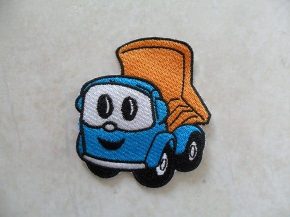 Patch Bordado Termocolante Caminhãozinho Léo