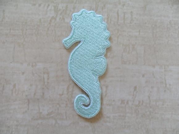 Patch Bordado Termocolante Cavalo Marinho