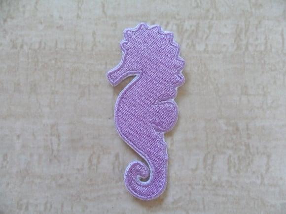 Patch Bordado Termocolante Cavalo Marinho
