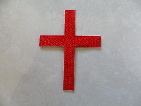 Patch Bordado Termocolante Cruz