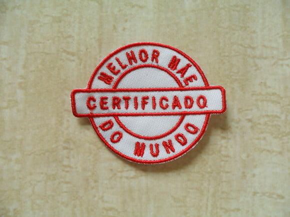 Patch Bordado Termocolante Dia das Mães Iv