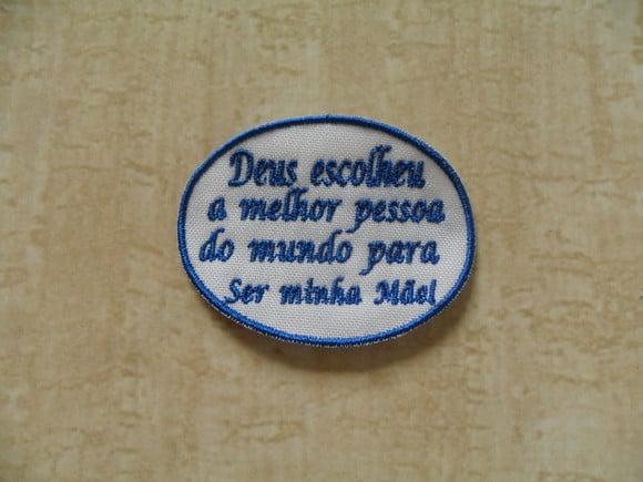 Patch Bordado Termocolante Dia das Mães Iii