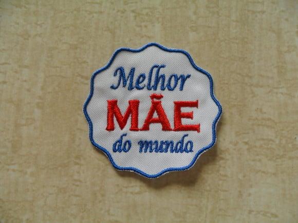 Patch Bordado Termocolante Dia das Mães I