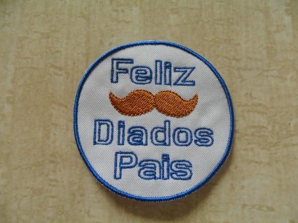Patch Bordado Termocolante Dia dos Pais V