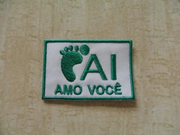 Patch Bordado Termocolante Dia dos Pais Xi